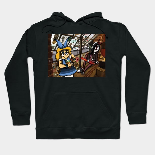 Odd Artist Snack Break Hoodie by Tommythemage